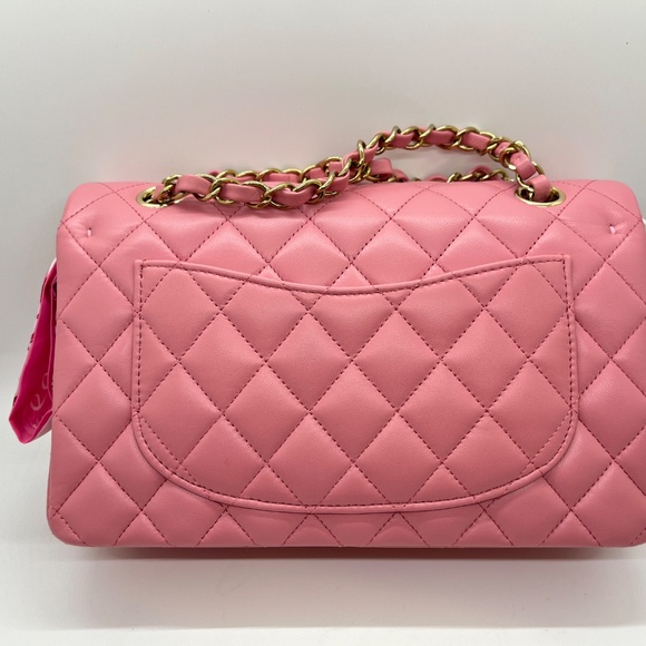 Chanel Small CF Lambskin (Pink) - Picture 4 of 14